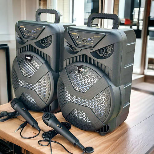 Колонка беспроводная с микрофоном и Bluetooth светомузыка подсветка ...