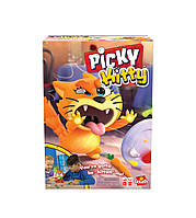 Веселая настольная игра «Прихотливый кот» Goliath (Picky Kitty) голодный кот