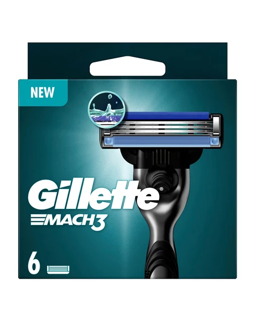 Змінні картриджі Gillette Mach3 6 шт (8001090422521)