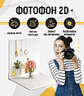Пластиковий кутовий 2d фотофон, PolyPlast 40x40см - №62043, фото 4