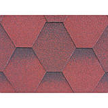 Бітумна черепиця Акваізол SKU 0079 Мозаїка - Вогняна лава, фото 2