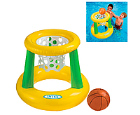 Баскетбольное кольцо надувное для бассейна INTEX 67х55см, водный баскетбол 58504