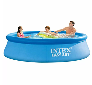 Басейн сімейний, надувний, наливний Easy Set INTEX 305*76 см, Фільтр-насос в комплекті, 3853 л. синій. 28122, фото 2