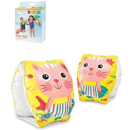 Надувні нарукавники для плавання 15*20 см INTEX для дітей 1-3 років. 56665, фото 1