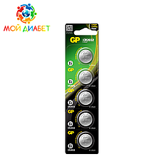 Батарейка GP CR2032 3V для глюкометрів