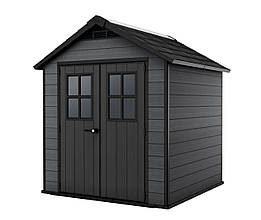 Сарай пластиковий садовий Keter Newton 757, сірий