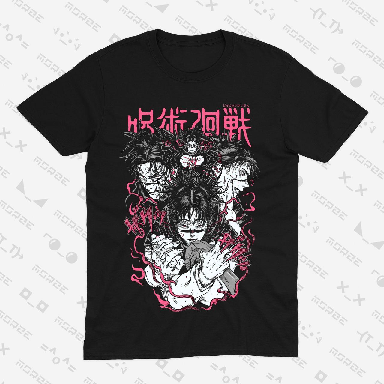 Футболка чорна Morze Jujutsu Kaisen V17