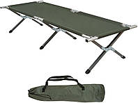 Раскладная туристическая кровать Highlander Aluminium Camp Bed (Green)