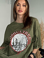 Модные женские футболки с порезами модный принт в стиле тай дай Турция Цвета