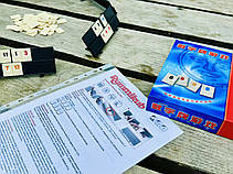 Настільна гра Rummikub 2-6 гравців / Rummy / Руммікуб + правила УКРАЇНСЬКОЮ, фото 5