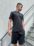 Чоловічий костюм літній, футболка шорти, кулір, фото 4
