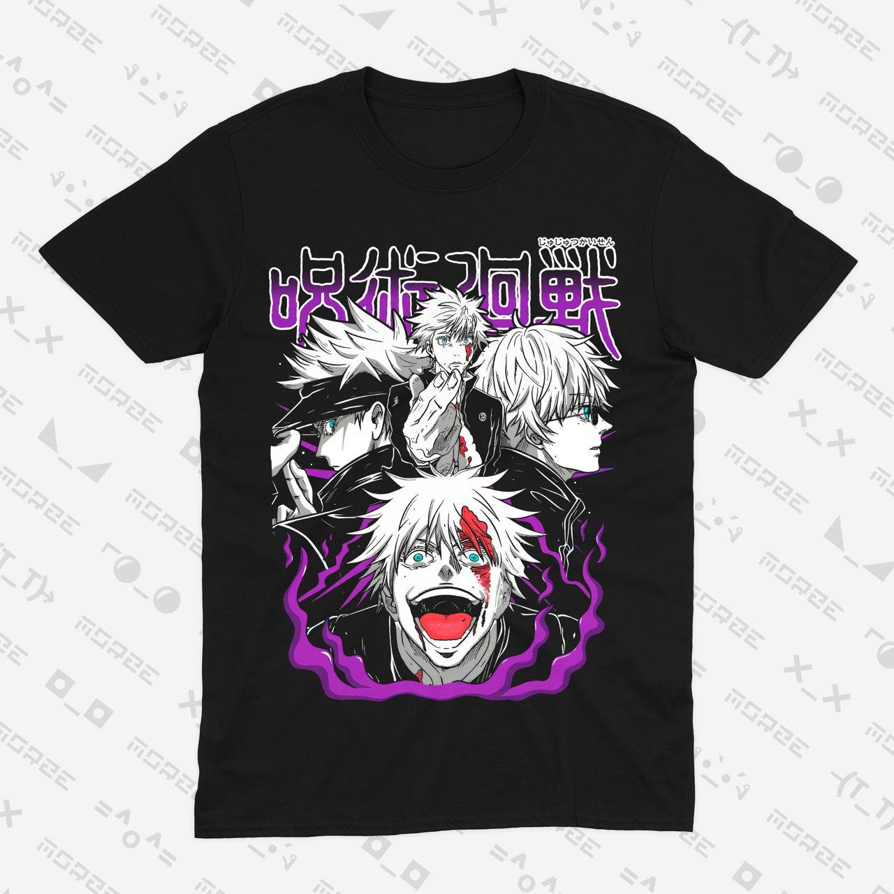 Футболка чорна Morze Jujutsu Kaisen V20