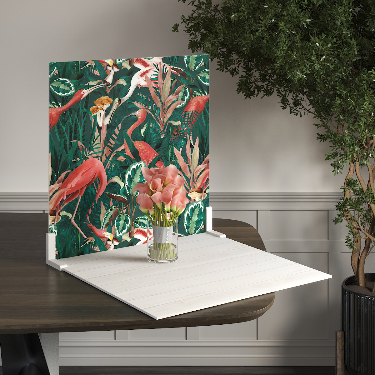Пластиковий кутовий 2d фотофон, PolyPlast 40x40см - №62018