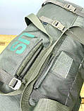 Сумка US 130л велика армійська баул військовий. Хакі, фото 9