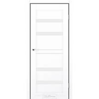 Двері "Куба" - Світле дерево/скло сатин 800