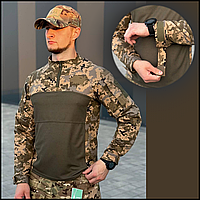 Тактическая боевая рубашка убакс archer пиксель, рубашка повседневная для военнослужащих