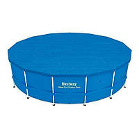 Тент-чехол покрытие для бассейна Bestway Pool Covers ПВХ 549 см Синий (IP-169424)