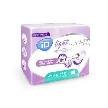 Жіночі урологічні прокладки ID Light Normal № 12