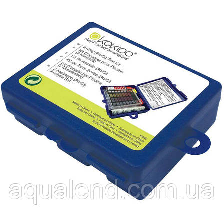Тестер Kokido K045CBX24 (20cc Phenol + 20 pcs DPD) двокомпонентний, фото 1