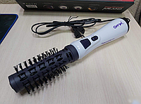 Фен-щетка вращающаяся Gemei GM-4826 для сушки и укладки волос, Мультистайлер js