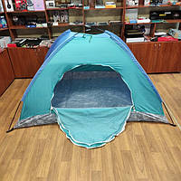 Палатка туристическая раскладная 200 х 150 см двухместная (50364) js