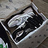 New Balance 530 White Silver Silver Navy Classic Жіночі та Чоловічі кросівки Нью Беленс білі сітка легкі літо, фото 11