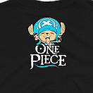 Футболка чорна Morze One piece  V36, фото 5