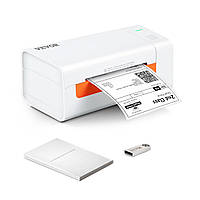 Принтер етикеток VEVOR принтер етикеток термопринтер етикеток 150 мм/с принтер етикеток транспортних етикеток