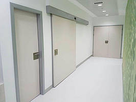 Двері медичні HPL розсувні Soleco (1510х2100)