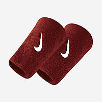 Напульсники Nike Swoosh Double Wide Wristband Atomic NNN05601OS One Size Red SM, код: 8204996