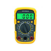 Цифровой мультиметр UNI-T 830 LN UK тестер профессиональный, со звуковым сигналом PS, код: 8211043