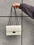 Жіноча сумка крос-боді 8250 біла, фото 2