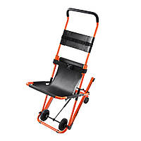 Крісло для сходів VEVOR EMS вантажопідйомність 159 кг складне інвалідне крісло для підйому по сходах з
