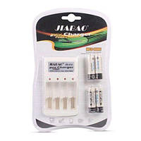 Зарядний пристрій для акумуляторів АА/ААА + батарейки мікропальчик AAA JIABAO JB-212 js