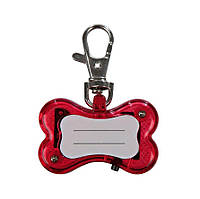 Брелок-фонарик для собак Trixie 1342 4.5 × 3 см Красный (4011905013428) SM, код: 7633403