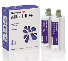 Elite HD+ regular, 2 картріджа по 50ml, А-силікон (полівінілсілоксан) середньої в'язкості
