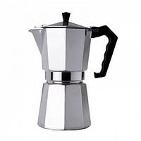 Гейзерная кофеварка UNIQUE на 9 чашек espresso UN1913 алюминий 450 мл js