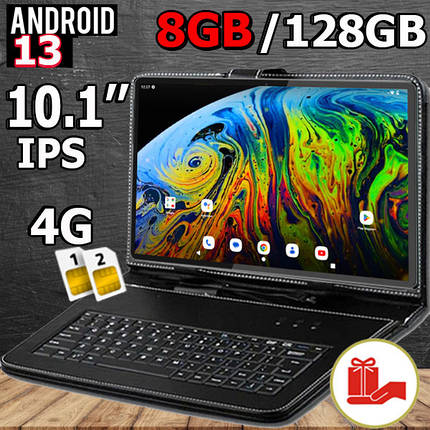 Планшет-телефон Adronix X10 Plus LTE 8/128 DUAL SIM 10.1" IPS FULL HD 1920x1200+Чохол-клавіатура, фото 1