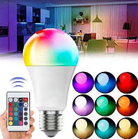 Светодиодная лампа Anslut Standard Bulb LED RGB MAG-719 с дистанционным управлением js