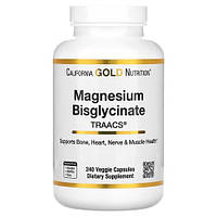 California Gold Nutrition Magnesium Bisglycinate 240 капсул Lodgi