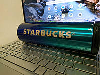 Термокружка Starbucks Термочашка Старбакс EL-501 473ml двуцветный Синий js