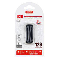 USB флеш-наувач XO U20 128GB Колір Чорний h