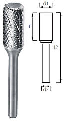 Борфреза циліндрична з радіусом (скруглена) PROFITOOL - 12х25х70х6 мм (A12256-6RAD)