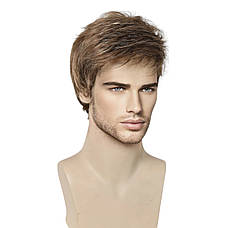 Перука чоловіча коротка русява, термоволокно DC1001-4, фото 3