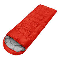 Спальный мешок (спальник) одеяло с капюшоном E-Tac SB-01 Red js
