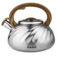Чайник со свистком Magio MG-1194 | Чайники наплитные | Металический чайник YP-631 из нержавейки