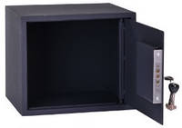 Сейф мебельный Metalzavod СМ-200 Черный Сейф для гостиничного номера Офисный сейф для хранения ценностей