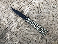 Нож бабочка Benchmade, складной нож балисонг, металлический