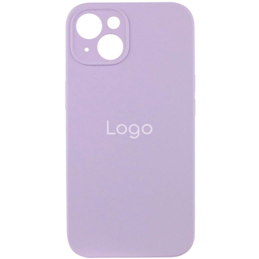 DR Чохол Silicone Case Full Size with Frame для iPhone 14 Колір 83.Lilac Purple