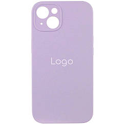 DR Чохол Silicone Case Full Size with Frame для iPhone 14 Колір 83.Lilac Purple